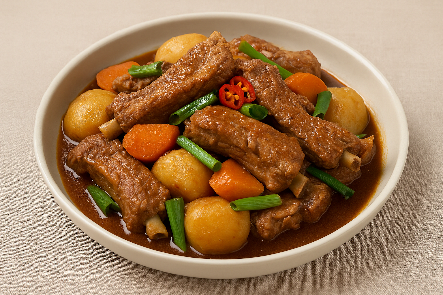 RECIPE 01 – 돼지갈비 찜